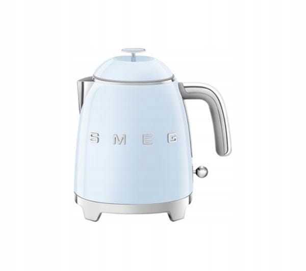 Czajnik elektryczny Smeg KLF05PBEU 1400 W 0,8 l niebieski baby blue