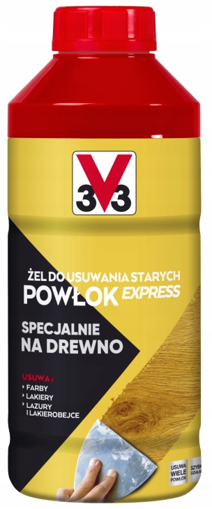 

V33 Środek Do Usuwania Starych Powłok Z Drewna 1L