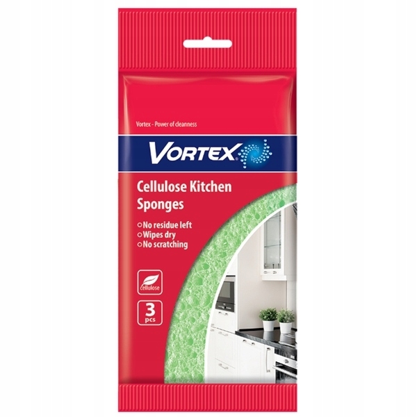 

Vortex Gąbka Kuchenna Z Celulozy 3 Szt