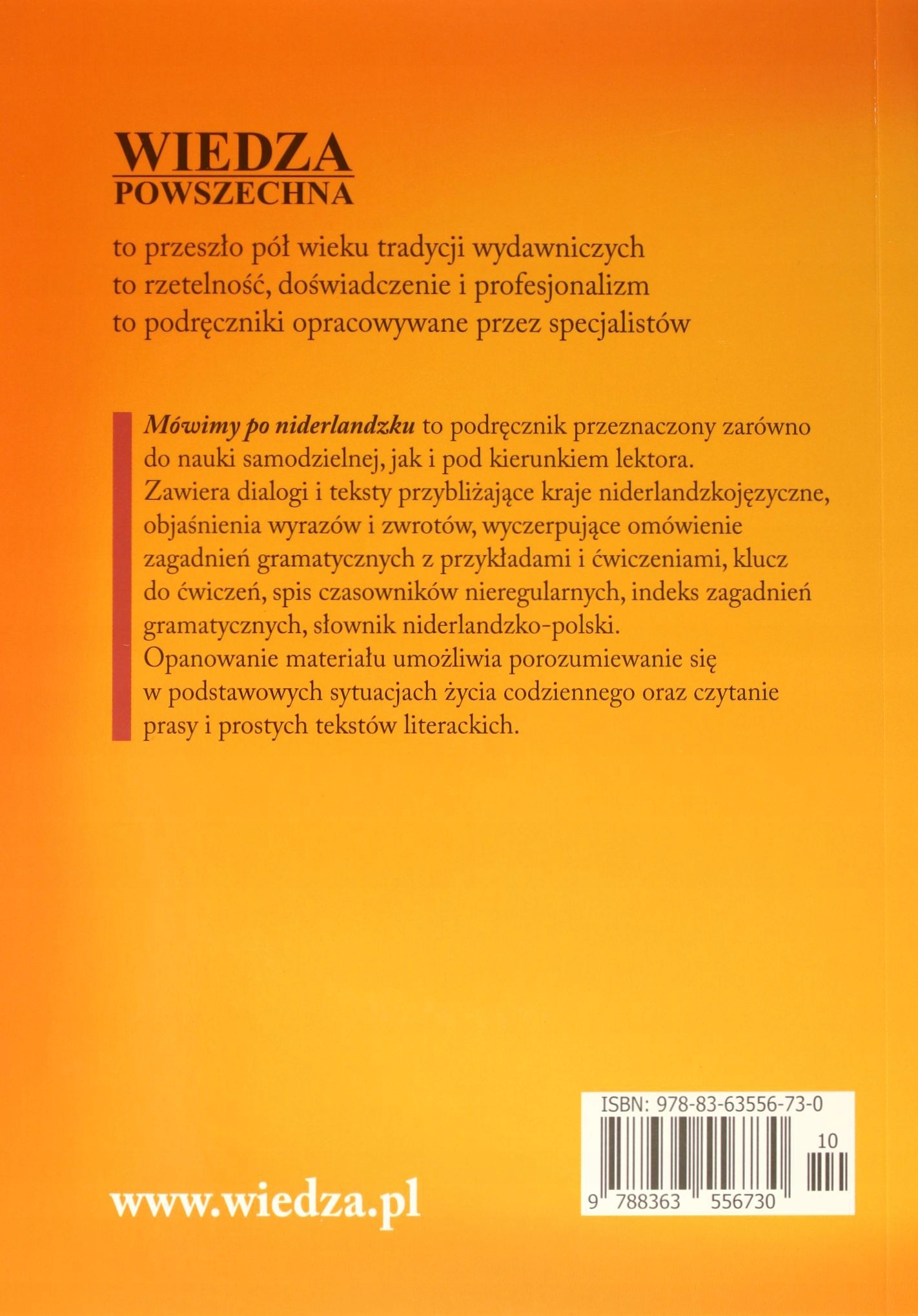 MÓWIMY PO NIDERLANDZKU [KSIĄŻKA]+[CD] Stan opakowania oryginalne