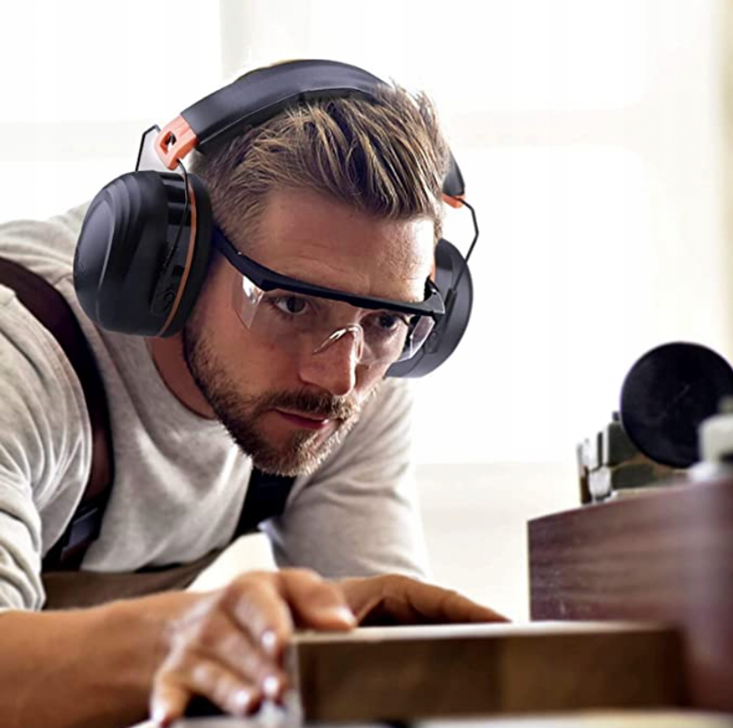 SŁUCHAWKI WYGŁUSZAJĄCE DLA DOROSŁYCH OCHRONNE PRZECIWHAŁASOWE 34 dB Stan opakowania oryginalne