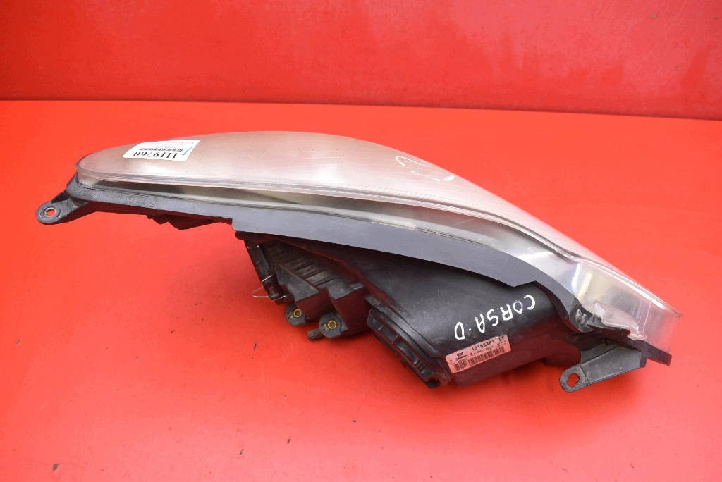 REFLEKTOR left light front EU 13186381 OPEL CORSA D 06-11