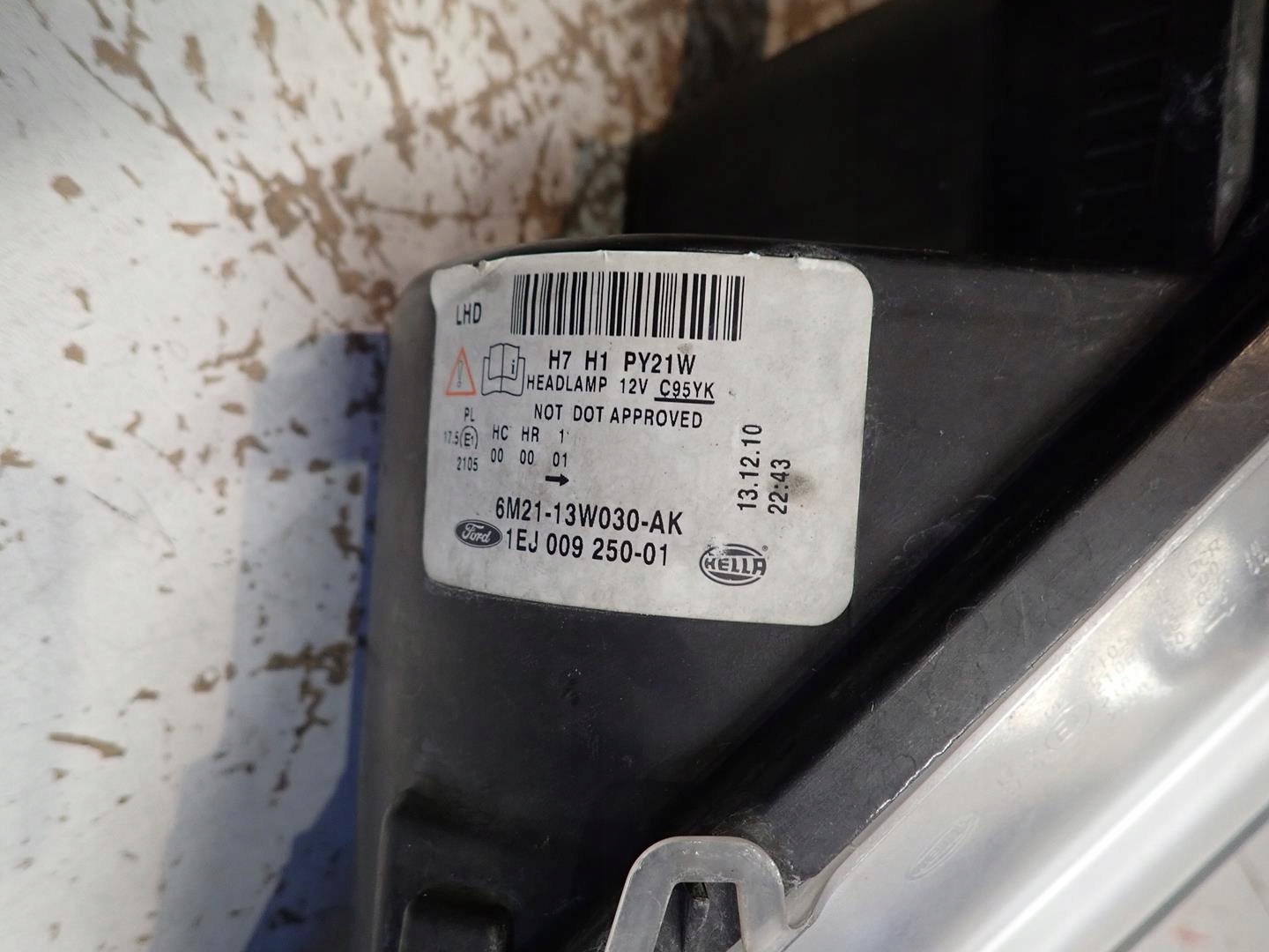 light front front left FORD S-MAX GALAXY MK3 2006-2015