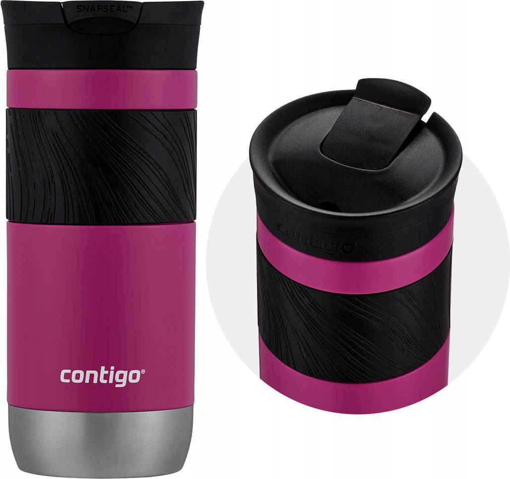 Kubek termiczny Contigo Byron 2.0 470ml różowy mat