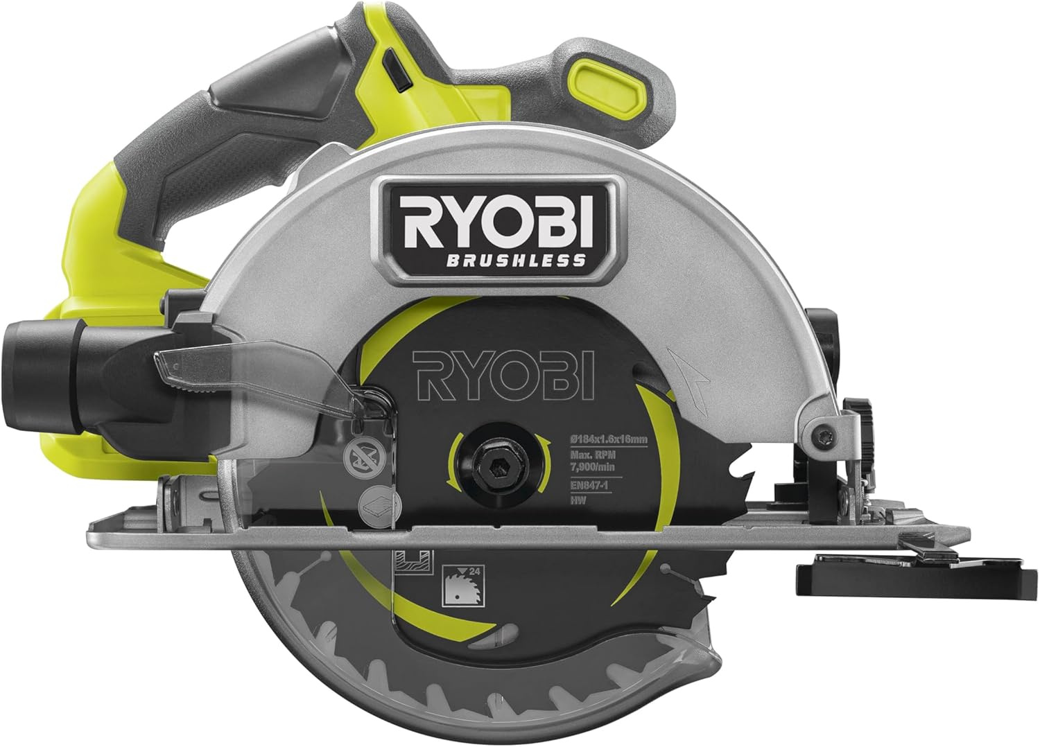 RYOBI Ryobi RCS18BL-0 18V ONE+ Bezprzewodowa bezszczotkowa piła tarczowa 184 mm (nagie narzędzie)