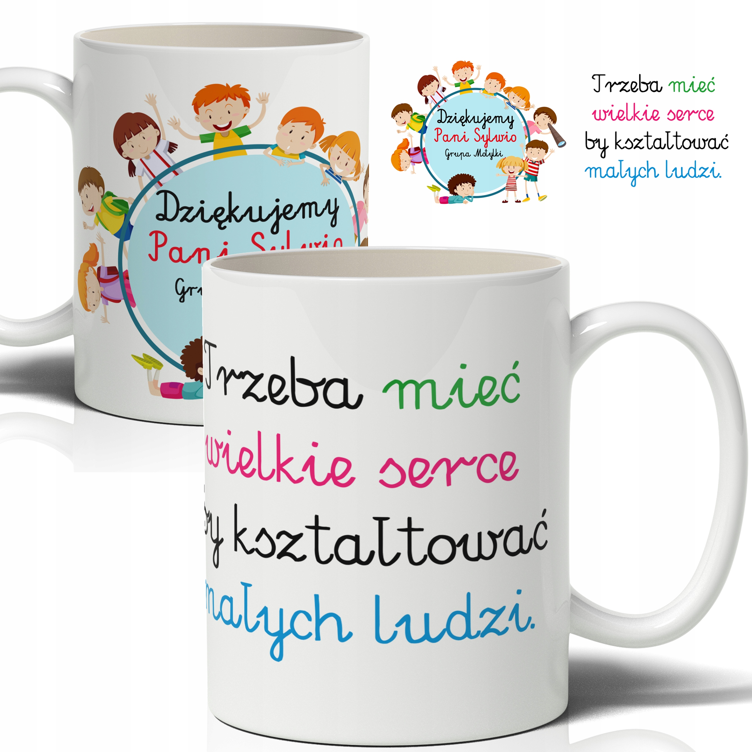 

Kubek Podziękowanie dla Nauczyciela Imię