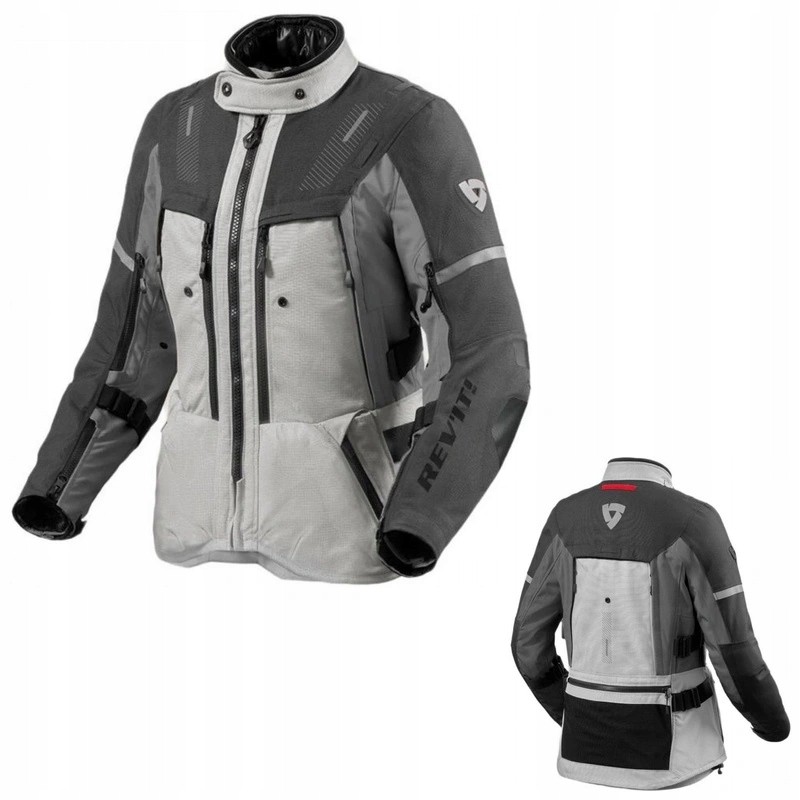 Dámska textilná bunda Revit Sand 5 H2O Lady Silver/anthracite šedá