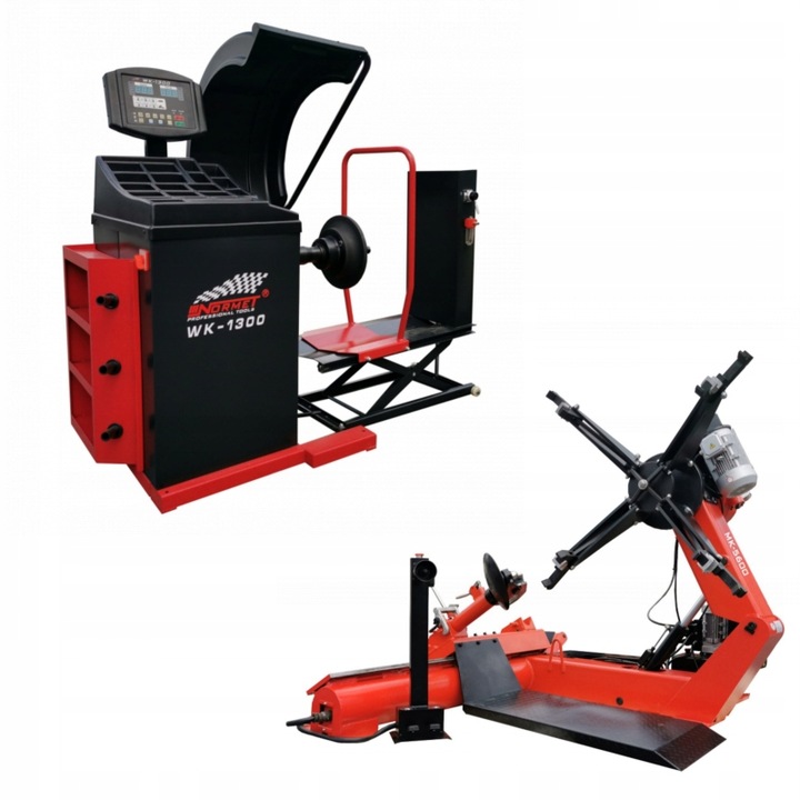 Vulkanizační Sada Tir Montážní MK5600 Vyvažovačka WK1300 Normet