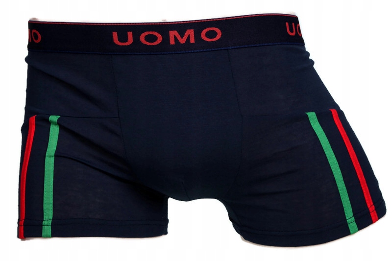 10x BOKSERKI MĘSKIE BAWEŁNIANE UOMO 3XL Rozmiar 3XL