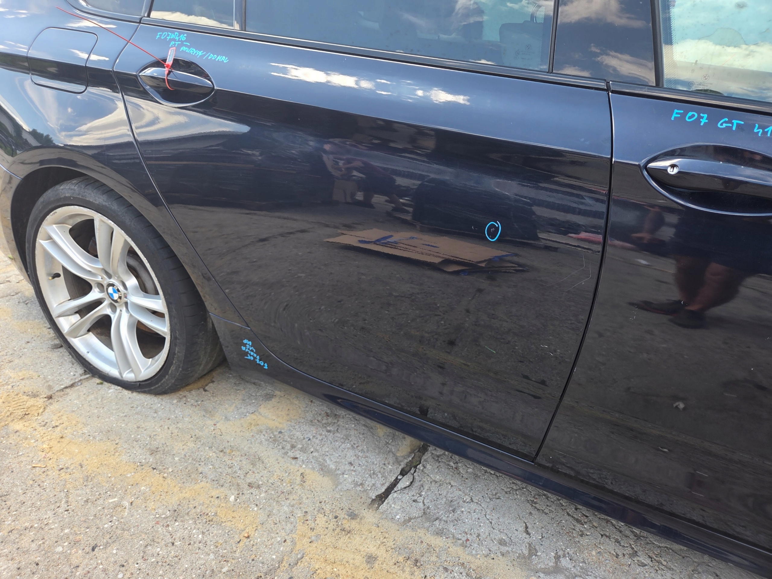 door right rear. BMW F07 GT 416