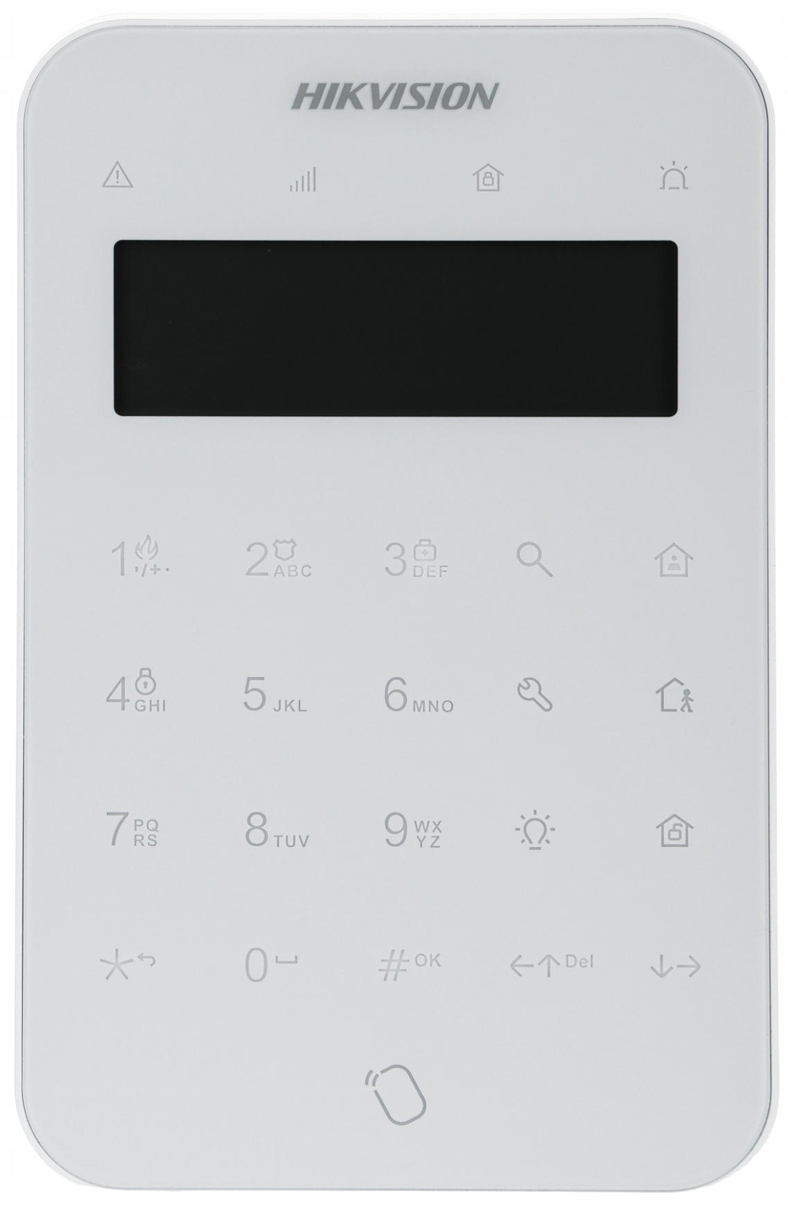 Bezdrôtová LCD klávesnica pre Ax Pro DS-PK1-LT-WE Hikvision