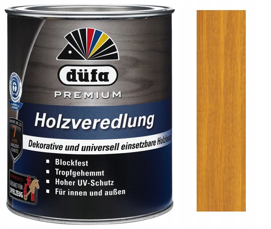 Niemiecka Lakierobejca Dufa Premium Do Drewna Holzveredlung 2,5L Sosna