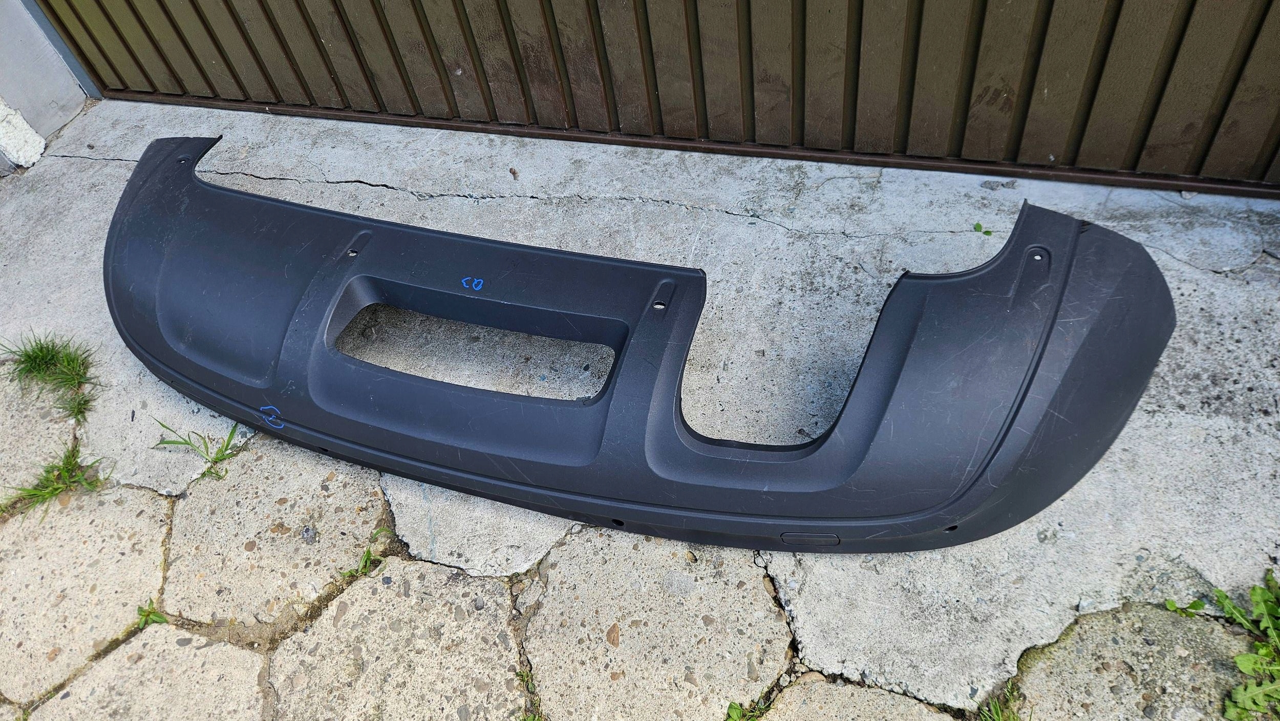 Audi Q3 8U0 accessori spoiler Paraurti posteriore posteriore