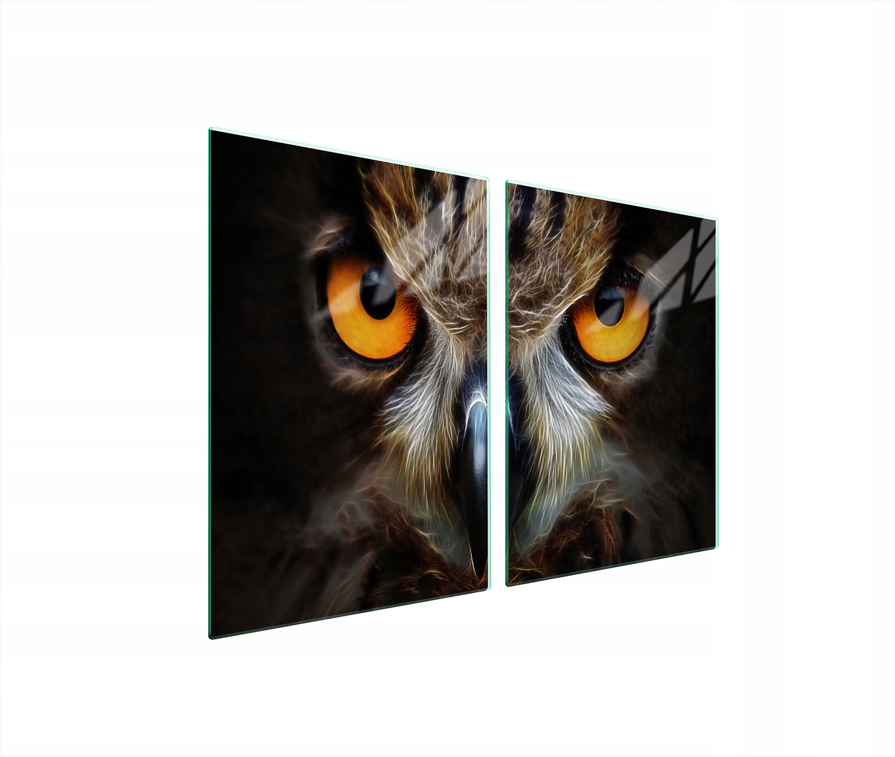 Skleněná Ochranná Deska Do Kuchyně 2x45x52 Sova Tvrzené Sklo