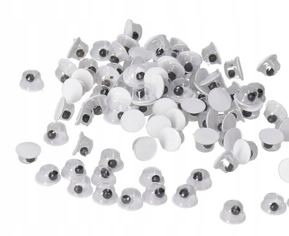 

Oczy Samoprzylepne 6MM 150SZT Ozdoba