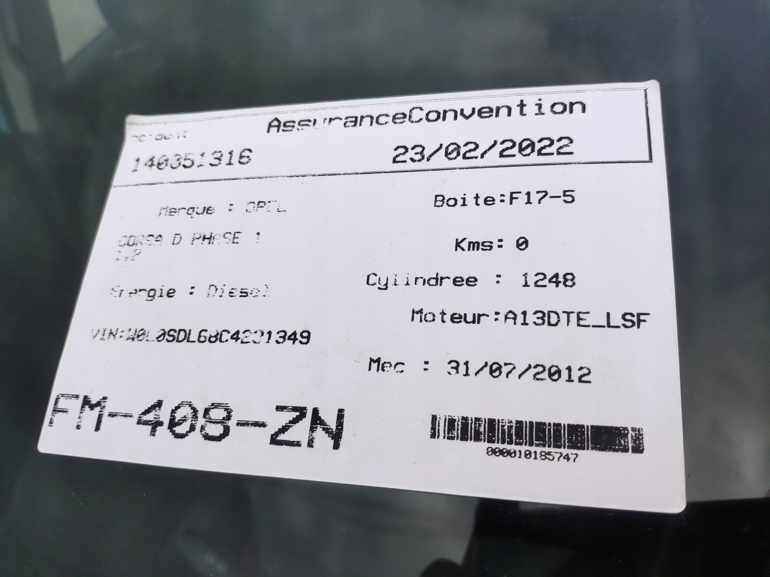 opel CORSA d Двигатель 1.3 A13DTE Astra MERIVA