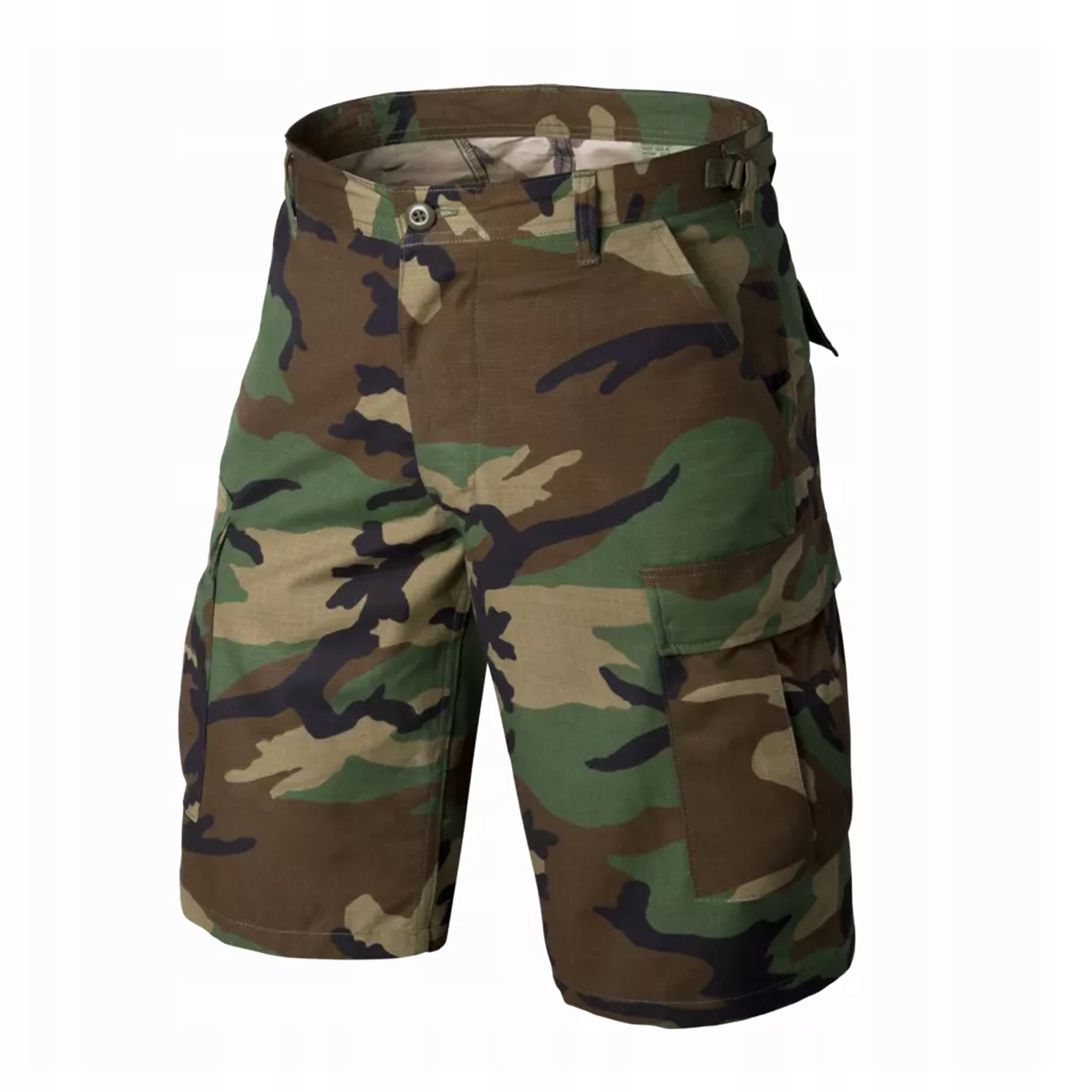 Szorty męskie Helikon Bdu PoliCotton Ripstop Us woodland XL
