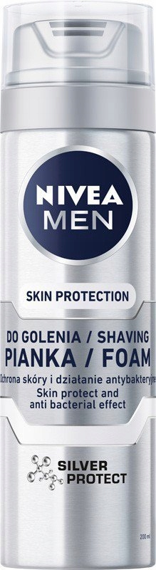 

Nivea Men Pianka do golenia Silver Protect 200ml