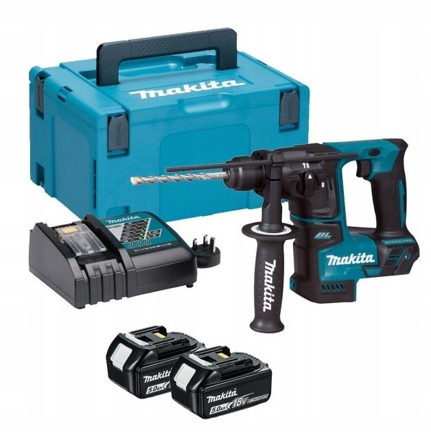Makita DHR171RTJ Aku vrtačka s příklepem 18V SDS-Plus 2x5Ah