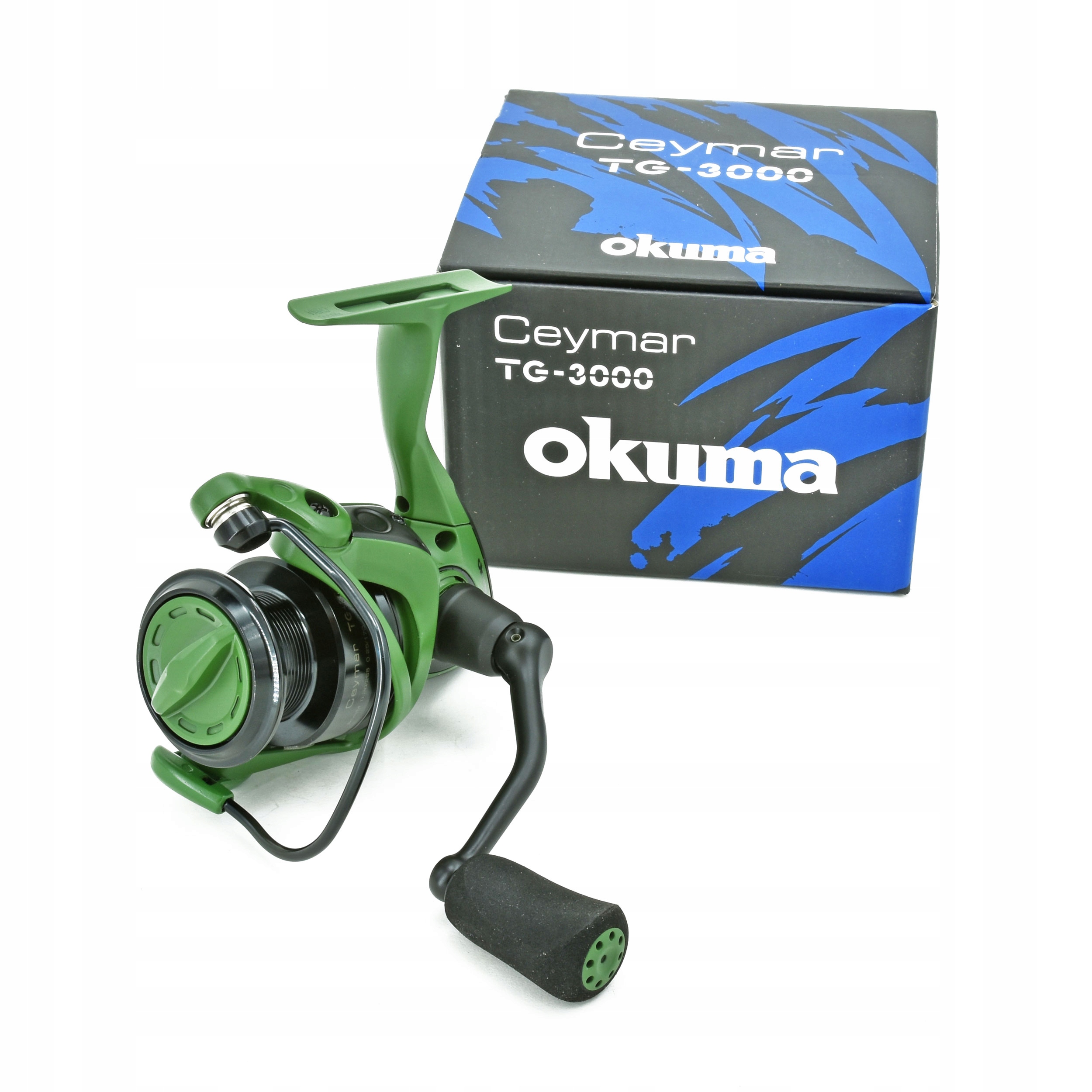 Kołowrotek spinningowy Okuma Ceymar Tg 3000 green TG-3000