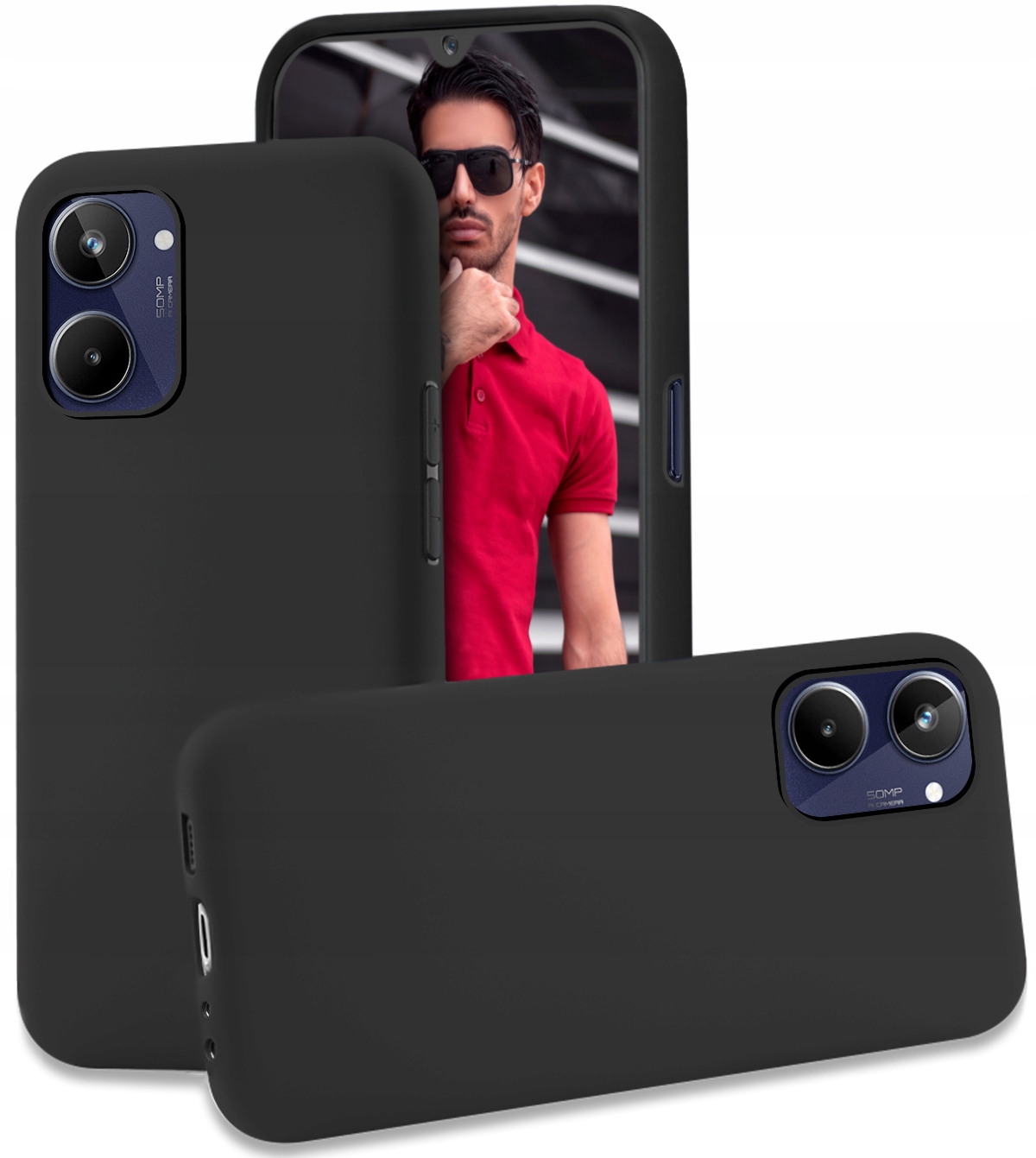 

Etui do Realme 10 4G Case Matt Szkło 9H