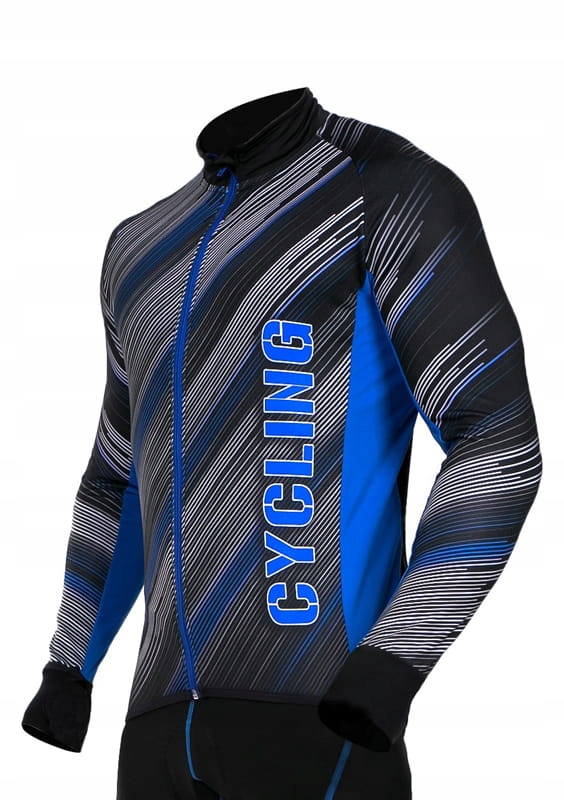 Bluza Rowerowa Stanteks SR0038 L Czarny-niebieski