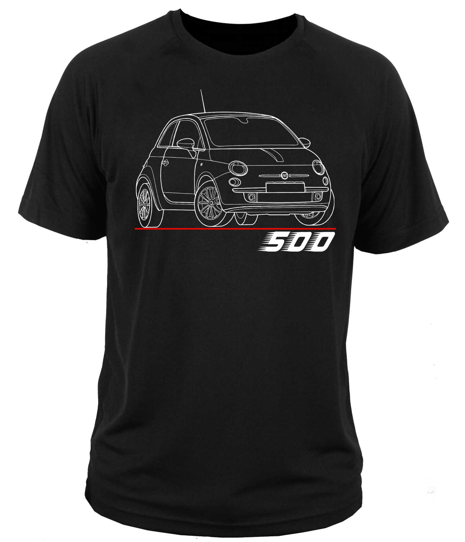 

t-shirt koszulka Fiat 500