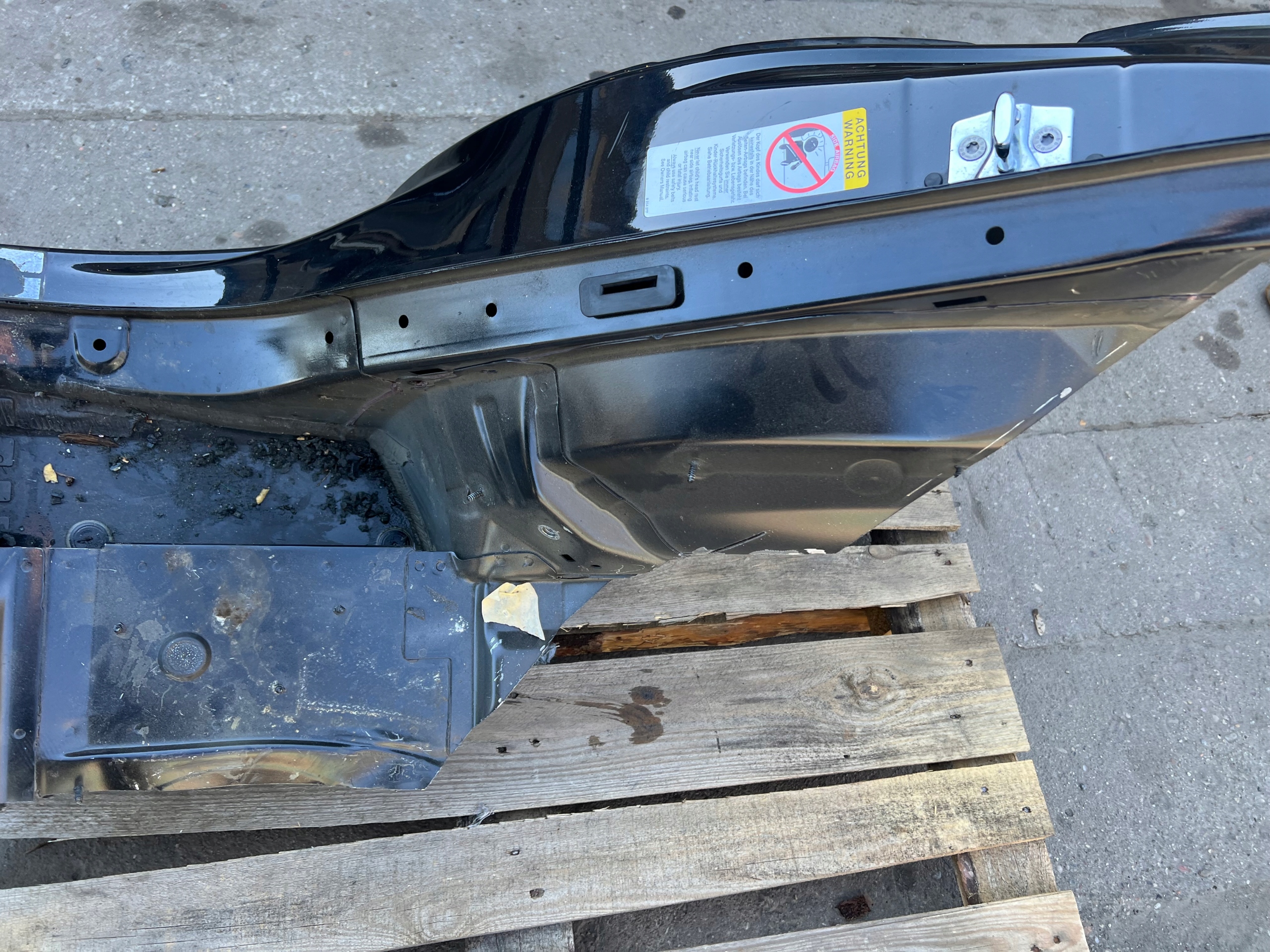 BMW X5 E70 475/9 fender rear part right quarter threshold threshold