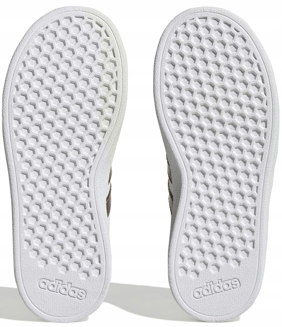 40 DAMSKIE ADIDAS BUTY BIAŁE ZŁOTE GY2578 Kolekcja Nowość