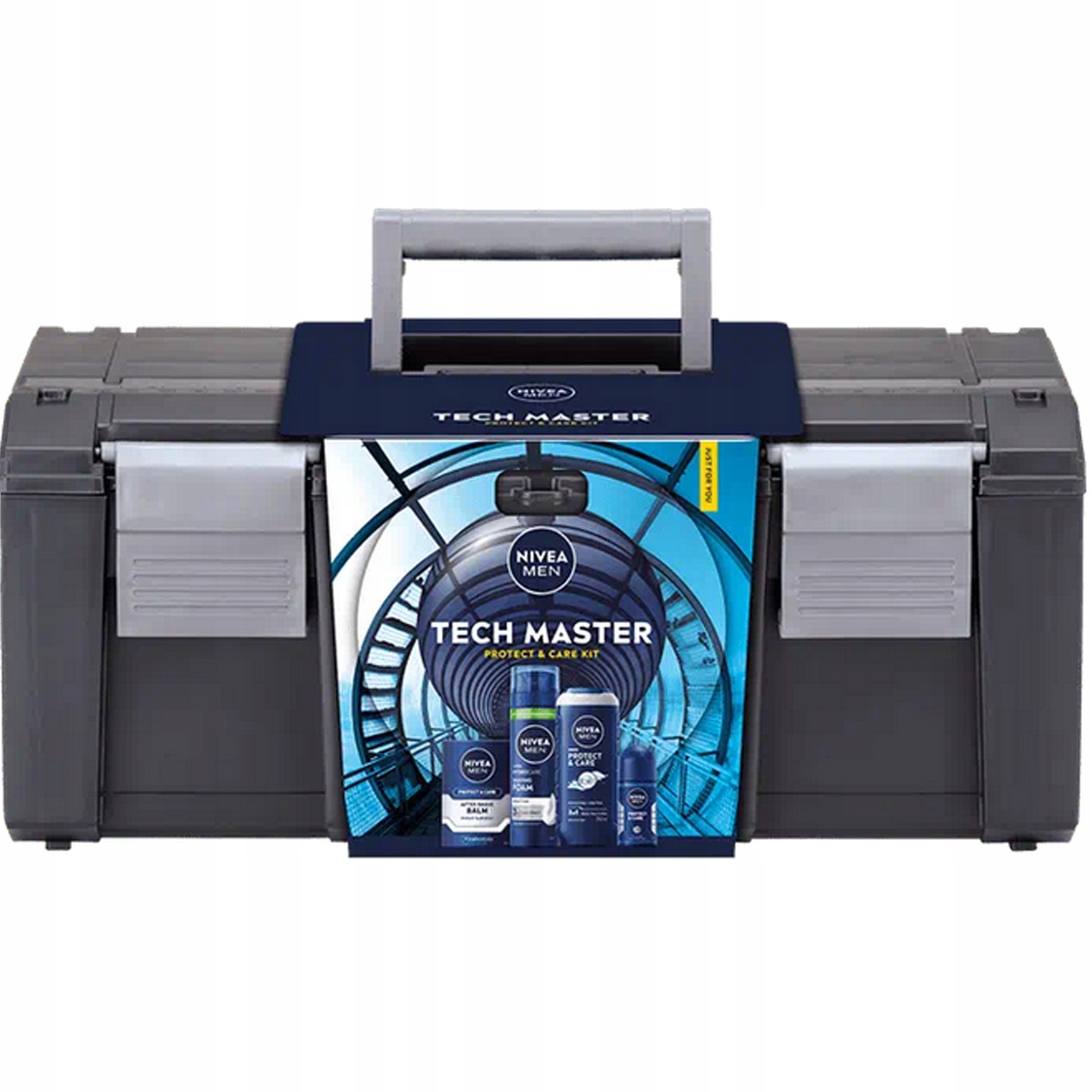 Nivea Men Tech Master Prezentowy Zestaw Kosmetyków Dla Mężczyzn Skrzynia