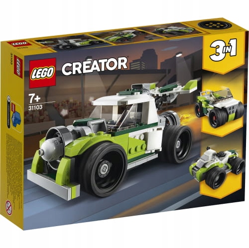 LEGO CREATOR 31103 RAKIETOWY SAMOCHÓD