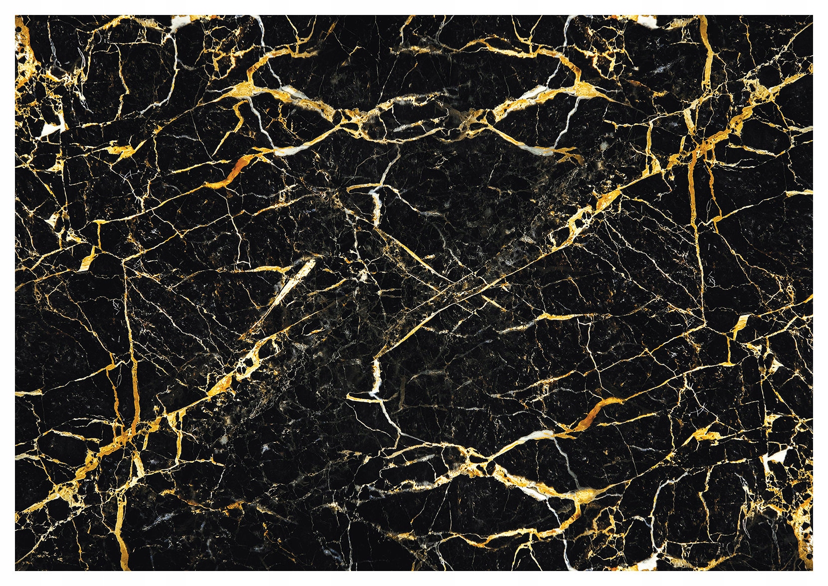 Vliesová fototapeta Černý mramor Zlaté akcenty Glamour 460x300 lepidlo