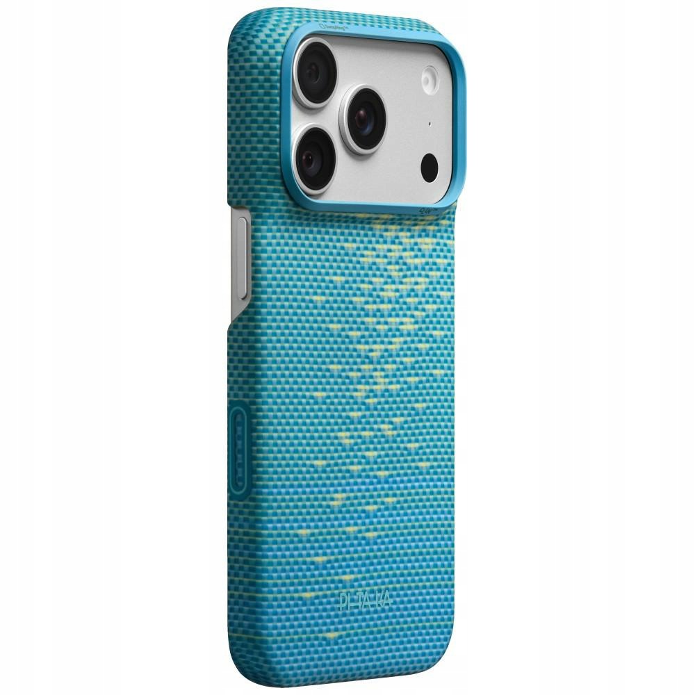 Puzdro Pitaka Edge Case pre iPhone 18 Pro 17 Pro lucid blue