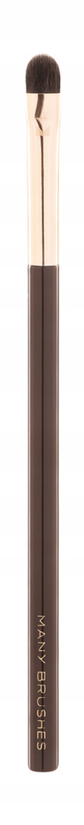 Many Beauty Chocolate Větší plochý štětec se zaobleným okrajem Mbc 11