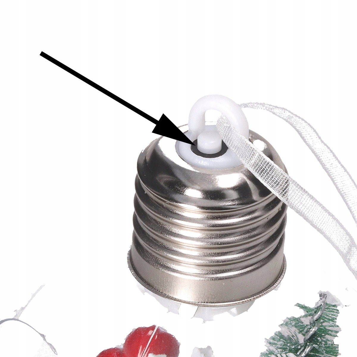 BOMBKA LED NIETŁUKĄCA ZAWIESZKA NA CHOINKĘ STROIK