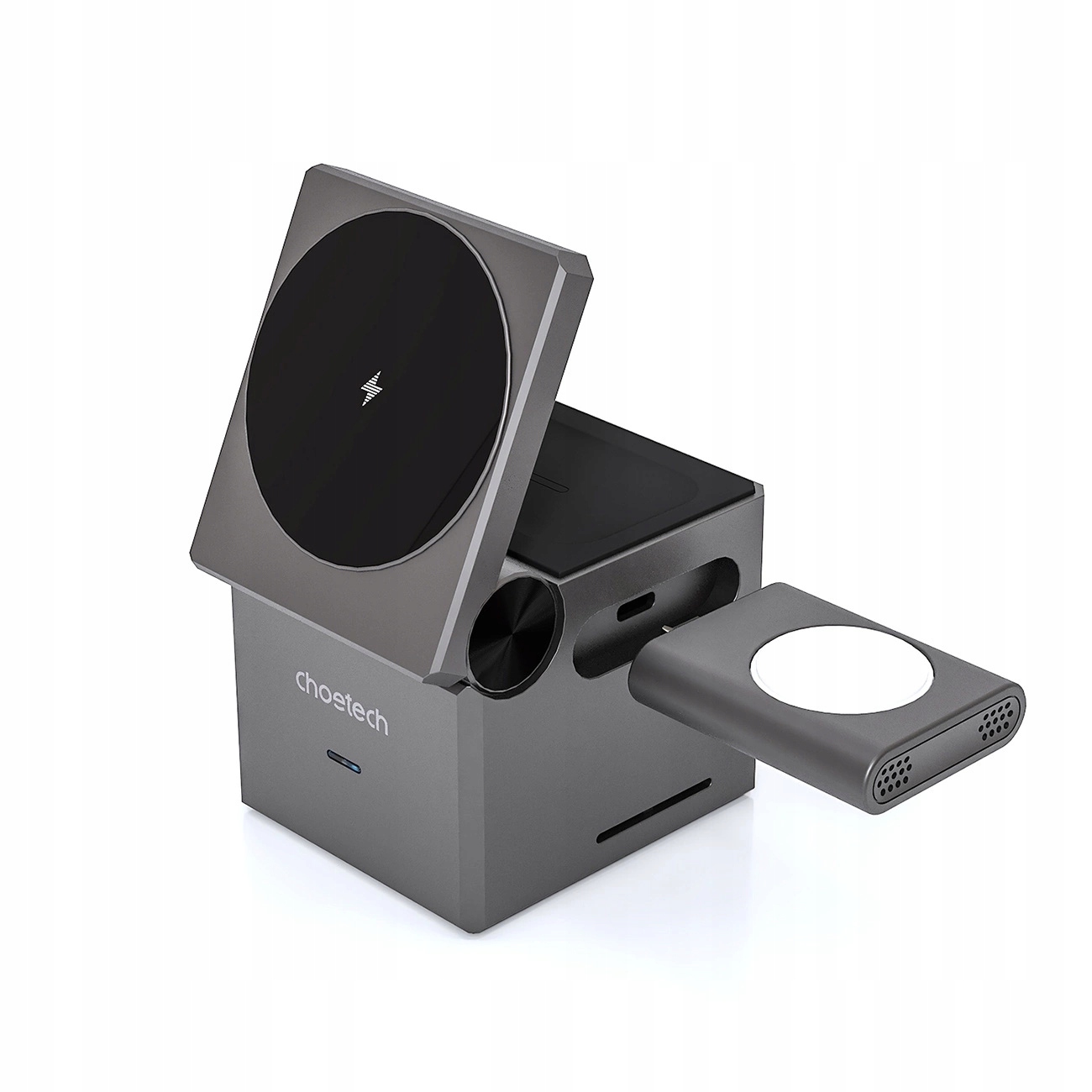 Nabíječka Choetech T632-F indukční 15W 3v1 pro iPhone Apple Watch