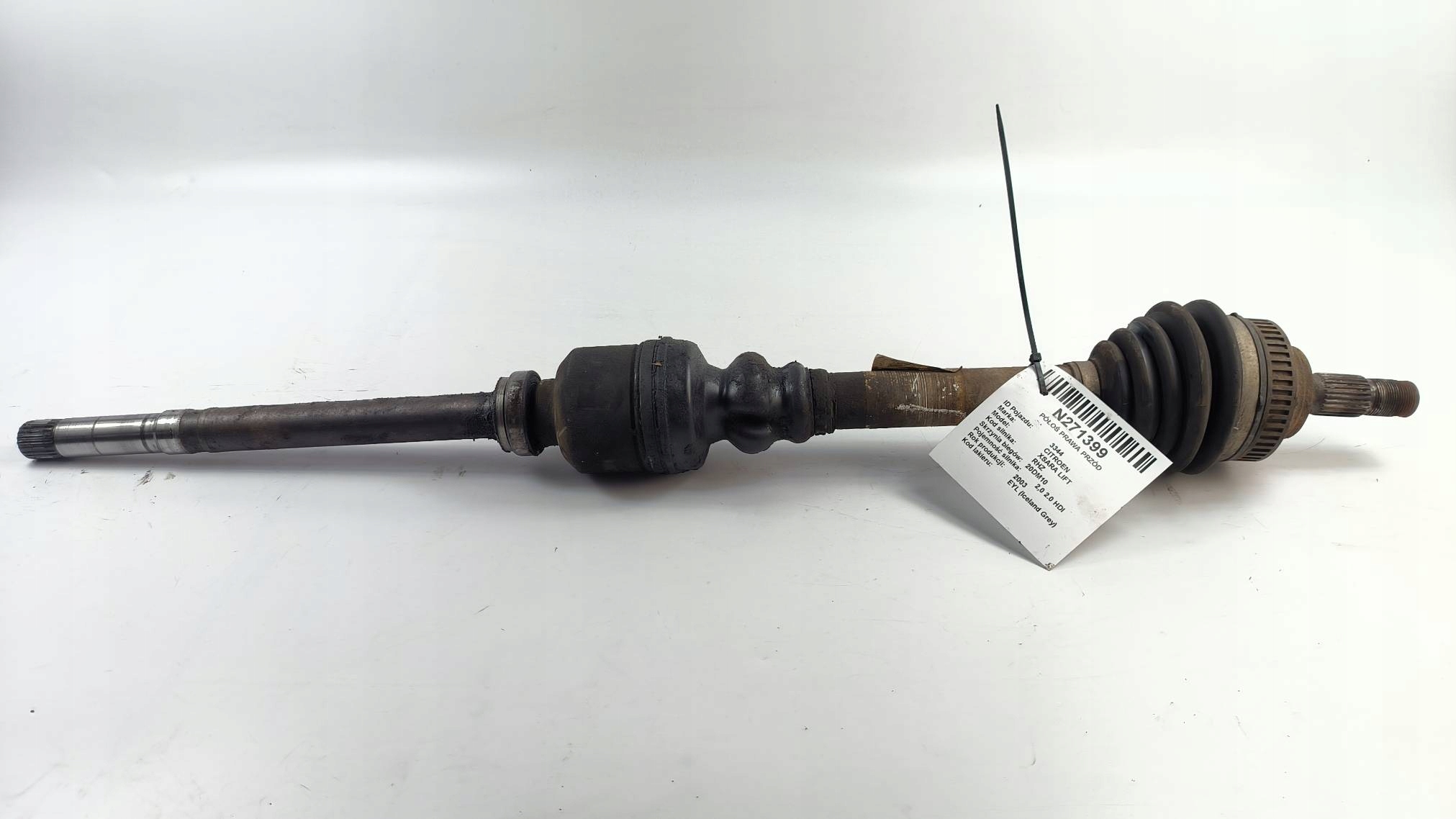 semi-axis right front CITROEN XSARA LIFT