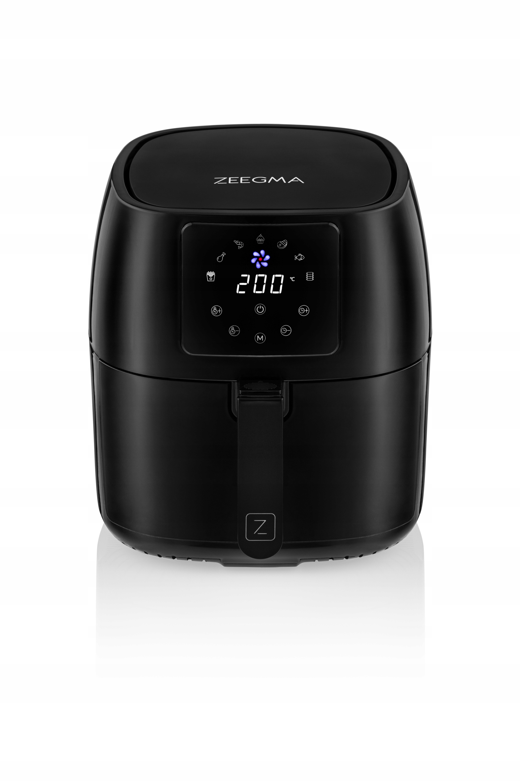Horkovzdušná fritéza Zeegma Ze-knapper Pro Black 1400 W 4,5 l