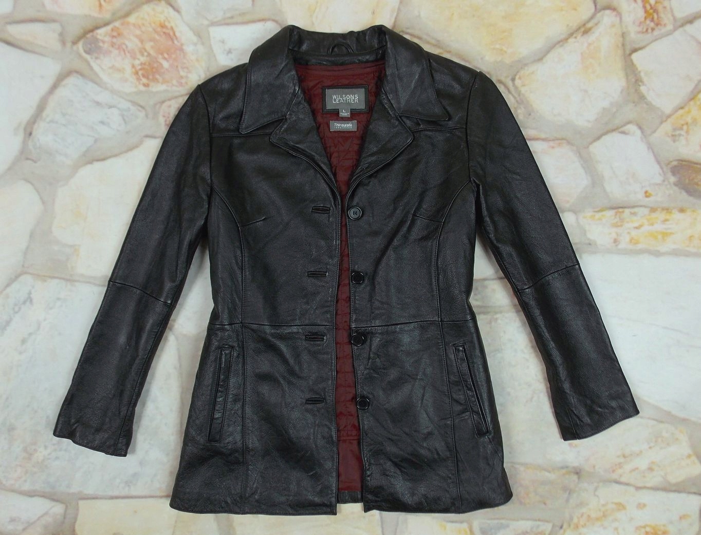 WILSONS skórzana kurtka elegancja thinsulate L Kolekcja WILSONS
