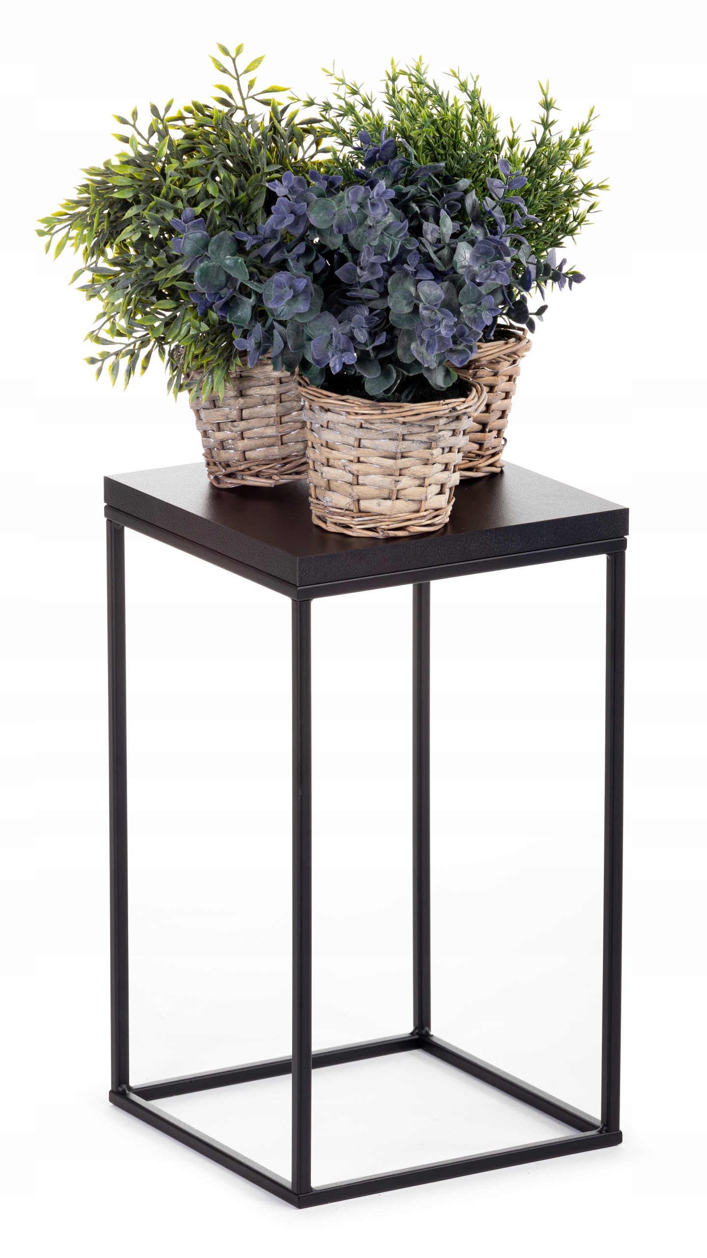 

Kwietnik stojak na kwiaty 40 cm czarny Loft metal