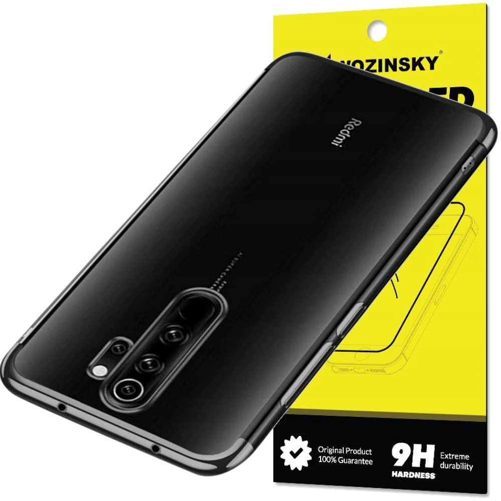 

Żelowe Etui Ultra Cienkie Do Note 8 Pro +szkło