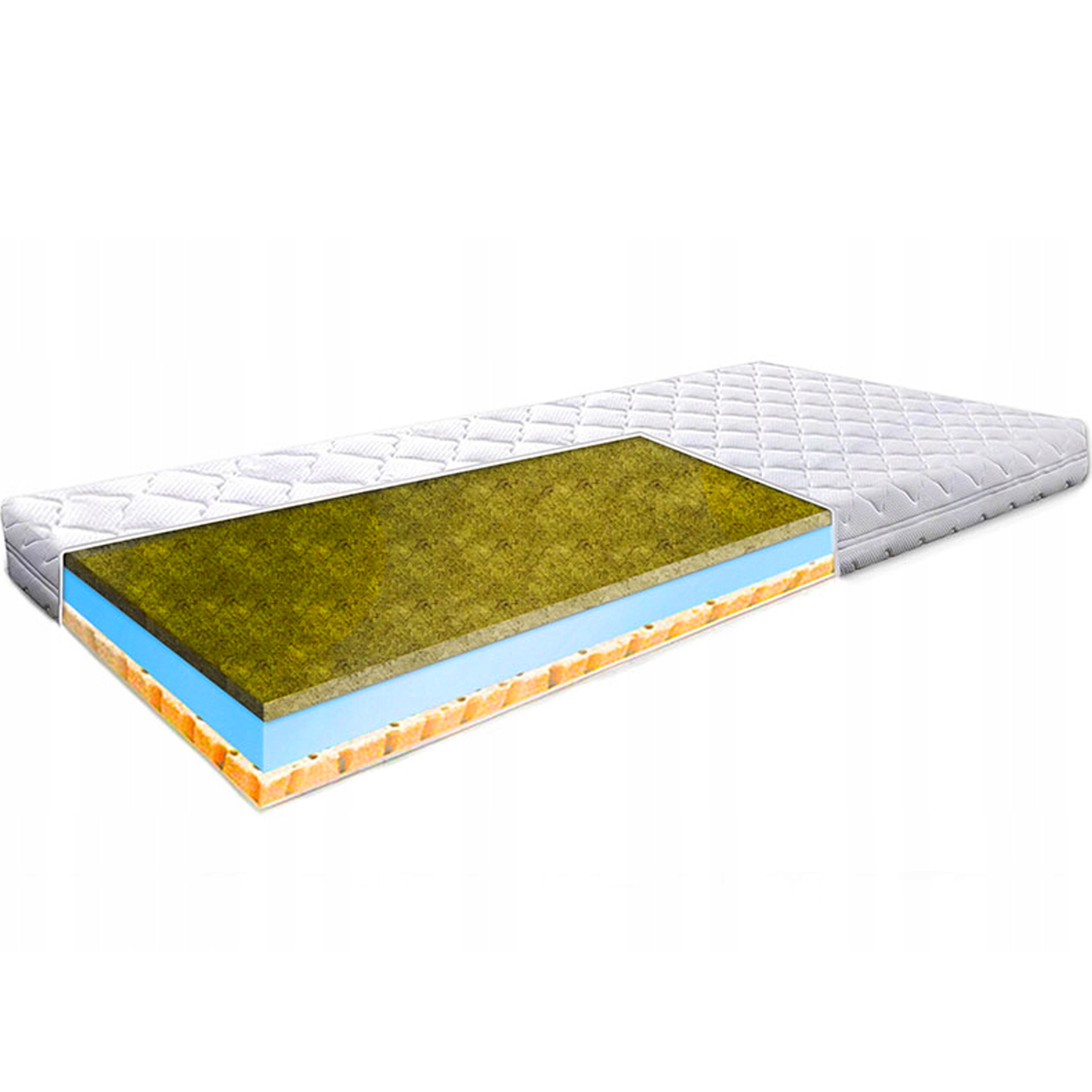 Materac 110x200 lateks trawa morska Breeze 15 cm