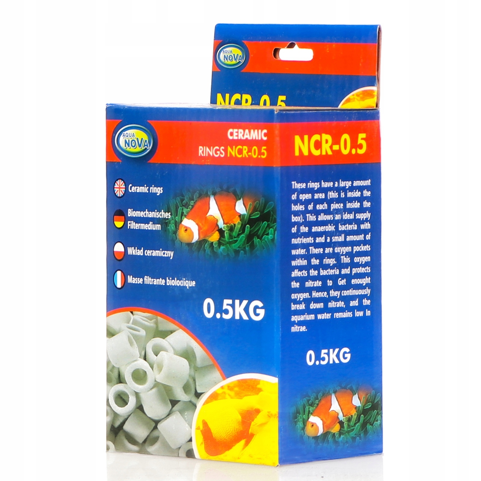 

Bio Rings Mini Ceramiczne Wkład Do Akwarium Neo