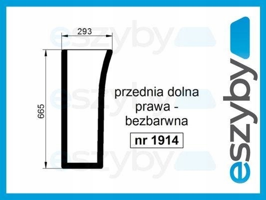sklo Lamborghini Premium 850 950 přední dola pr
