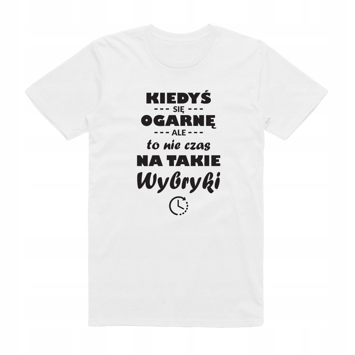 

XL - Koszulka T-shirt Kiedyś Się Ogarnę Prezent