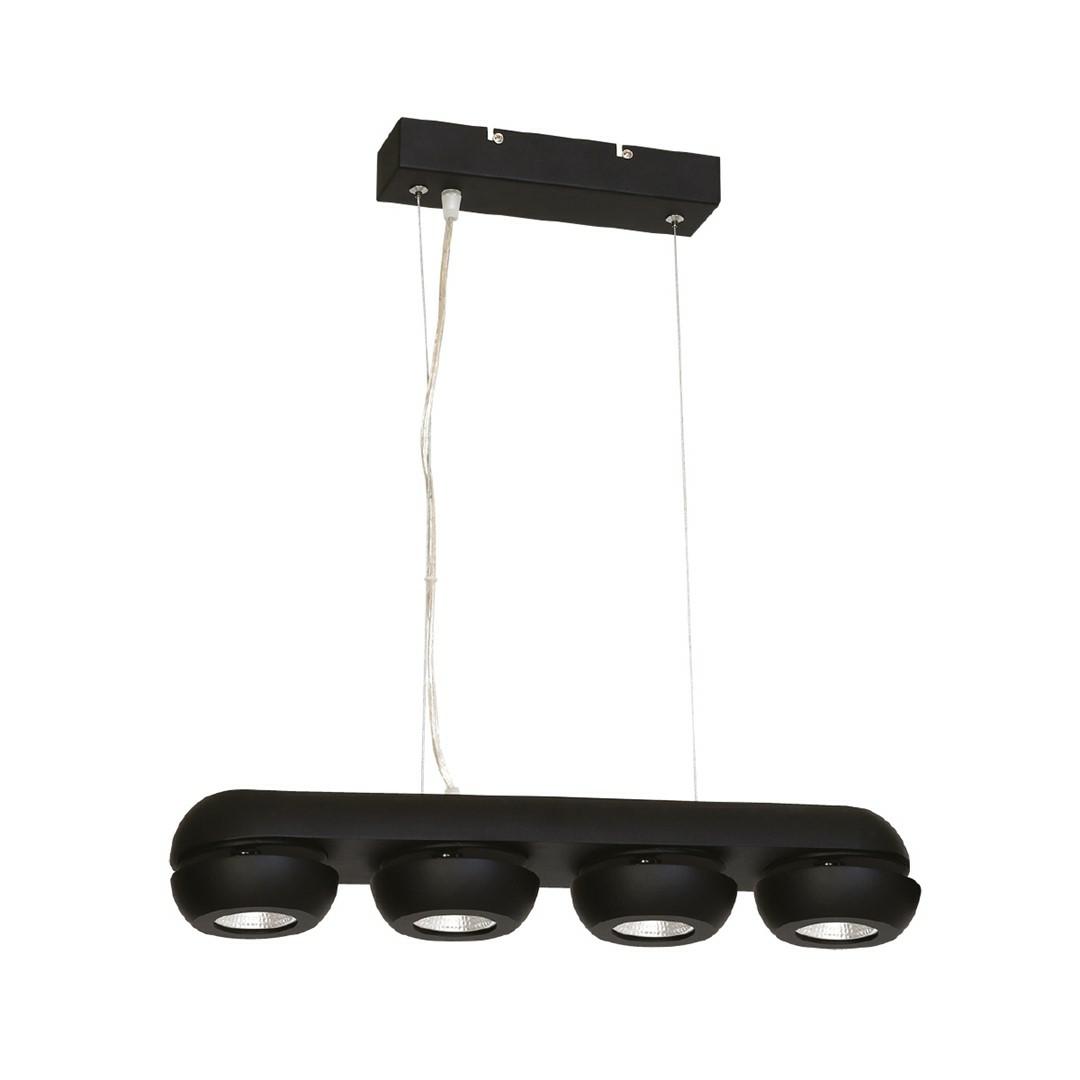 Závesná lampa Flare čierna 40W Led 53x90cm Stropná lampa do obývačky do domu