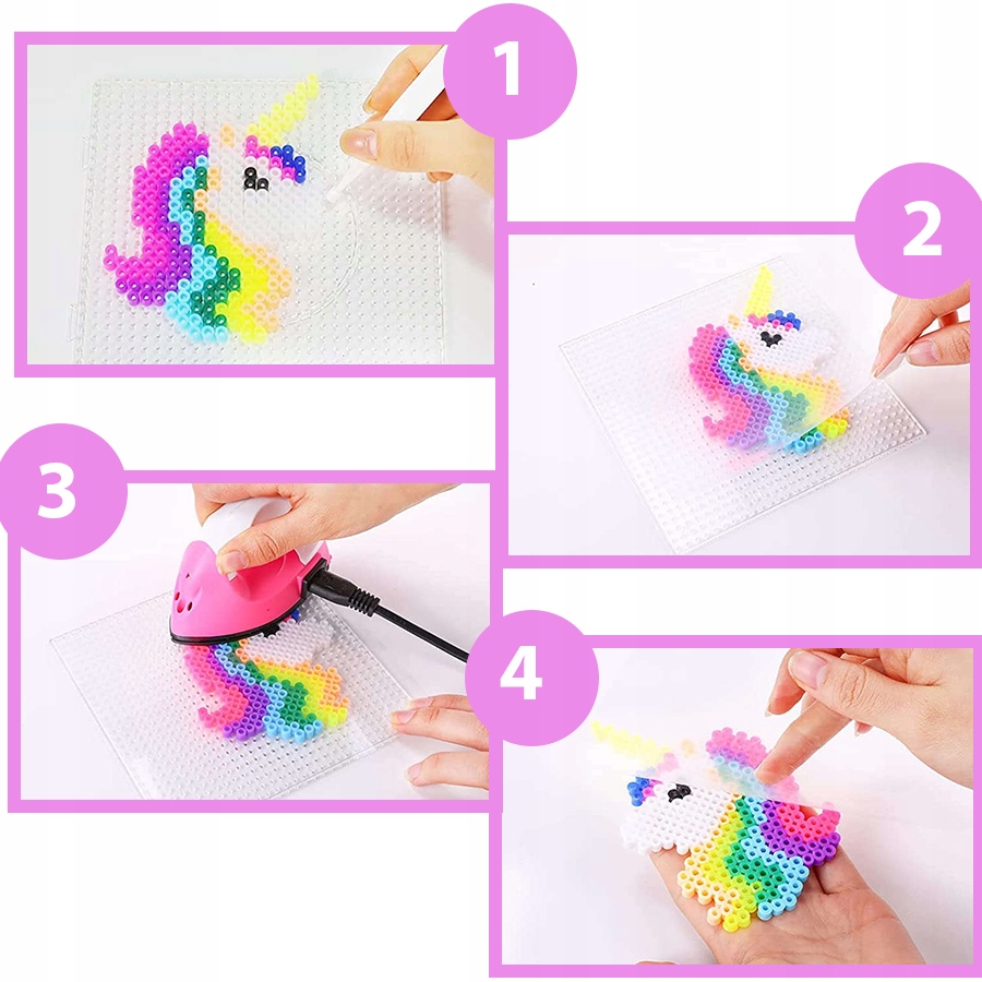 MEGA ZESTAW 6000 PRASOWANKA KORALIKI DO PRASOWANIA XXL KREATYWNY NA PREZENT Bohater brak