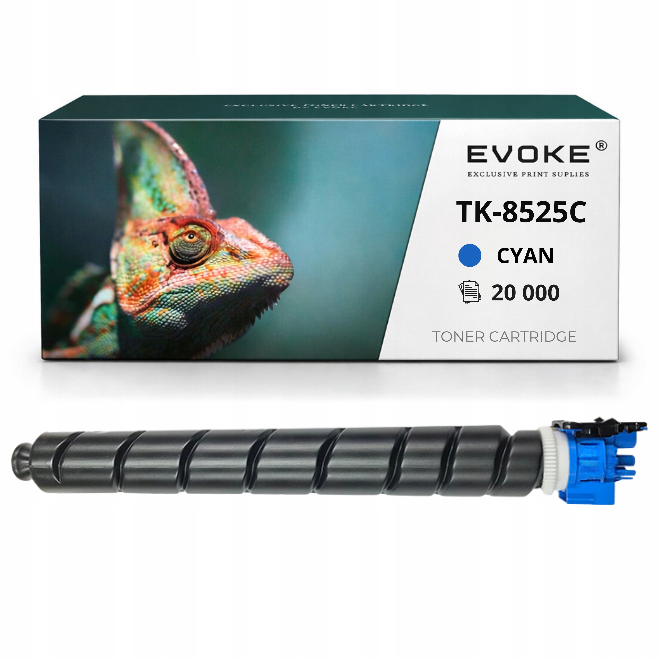 Toner pro Kyocera TK8525C EKY509 TK-8525 azurový 20000 stran TASKalfa 4052ci