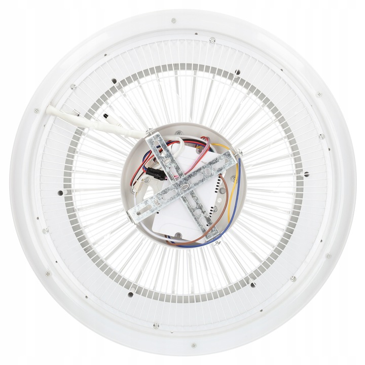 WENTYLATOR SUFITOWY WIATRAK LAMPA PLAFON LED RGB Sterowanie zdalne