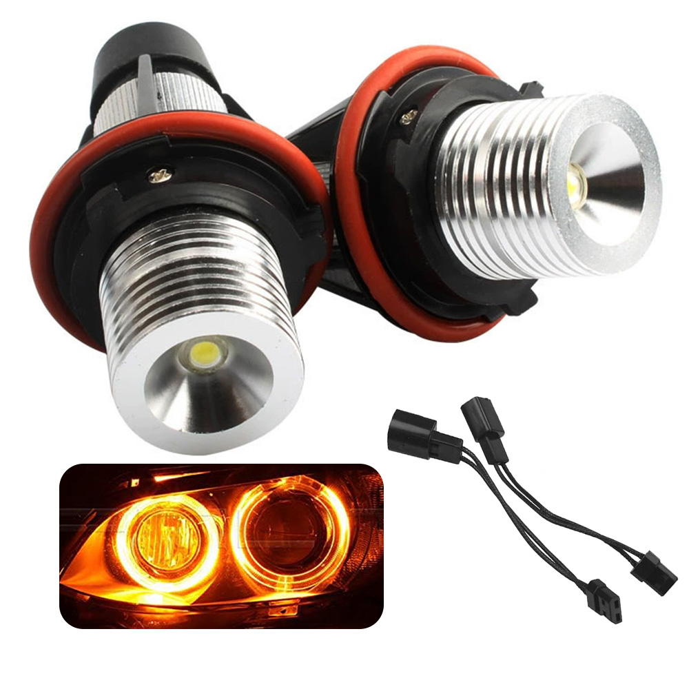 Ringi Led Bmw Angel Eyes E60 E39 E53 E61 E63 E64 E65 E87 2Sztuki żarówek E8